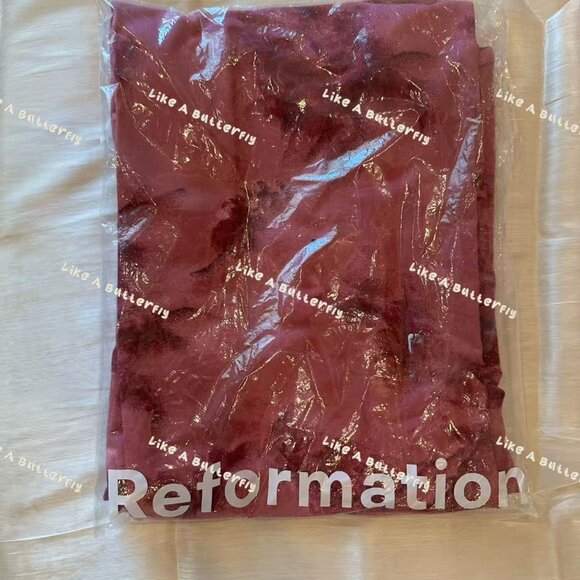 Reformation Elise Knit Dress - Hothouse Rose - Picture 12 of 12